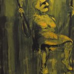 Houpačka, olej na plátně, 150 × 200 cm, 2009