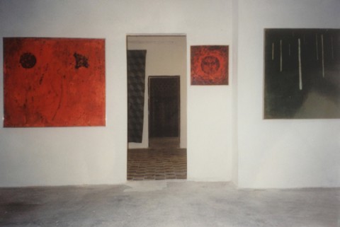 1998 – Ekocentrum Rosa, Praha, obrazy a tapiserie