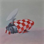 Raketa II, olej na plátně, 40 × 40 cm, 2011