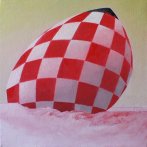 Raketa III, olej na plátně, 30 × 30 cm, 2011