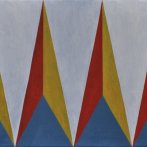 Plechový bubínek 2, olej na plátně, 24 × 18 cm, 2013