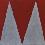 Plechový bubínek 1, olej na plátně, 24 × 18 cm, 2013