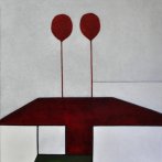Zahrada (Na konci světa), olej na plátně, 60 × 65 cm, 2015, prod