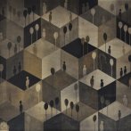 Zahrady, olej na plátně, 135 × 120 cm, 2016, prodáno